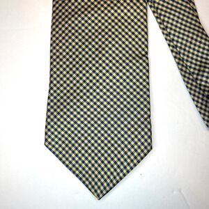 IZOD Gingham Silk Necktie Classic Pattern Business Casual Dress‎ Tie 0353